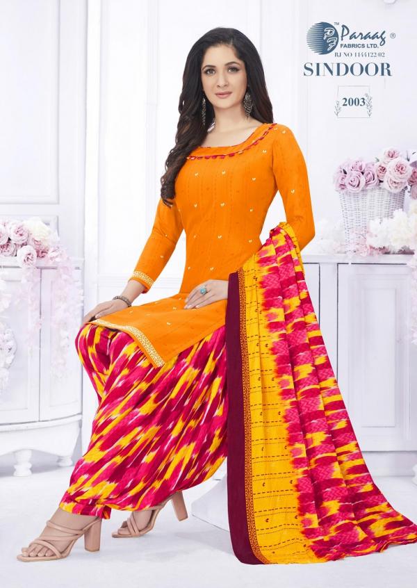 Paraag Sindoor Vol-2 Cotton Designer Redymade Suit